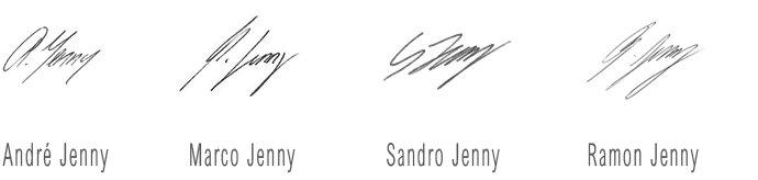 André, Marco, Sandro und Ramon Jenny – Jenny Science AG