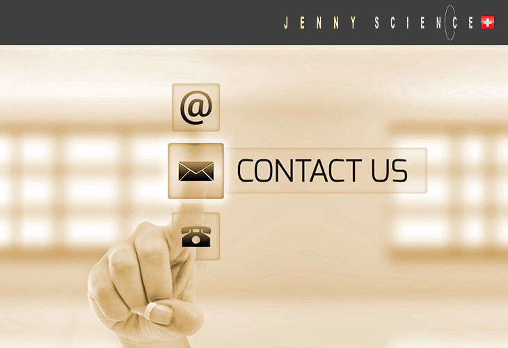 Das Jenny Science Team und unsere Vertriebspartner sind gerne für Sie da